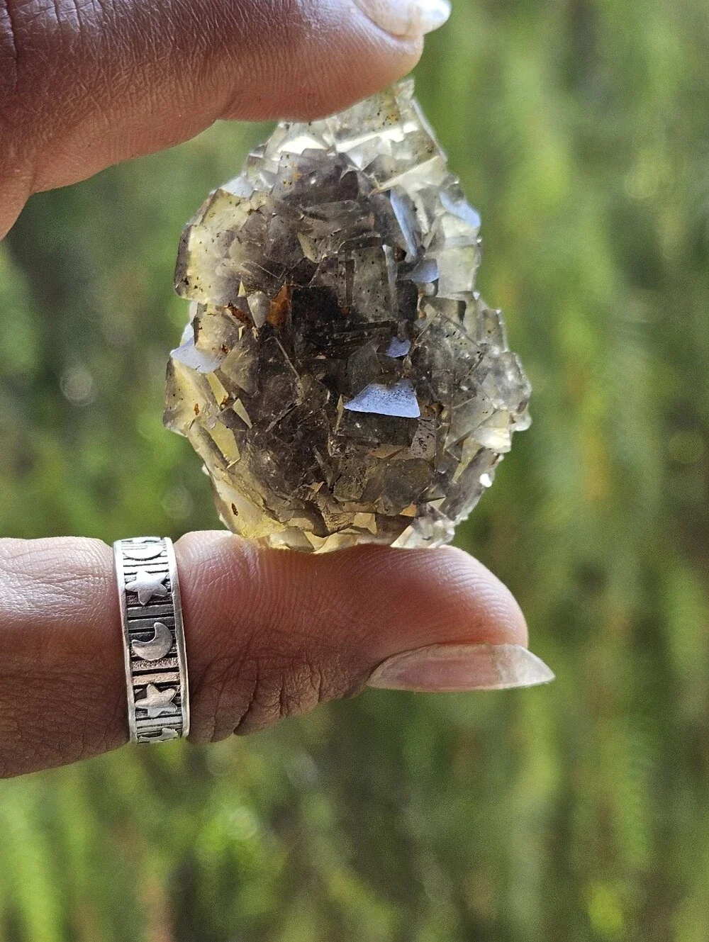 Yellow Fluorite — Okorusu Mine - Picture 11 of 12